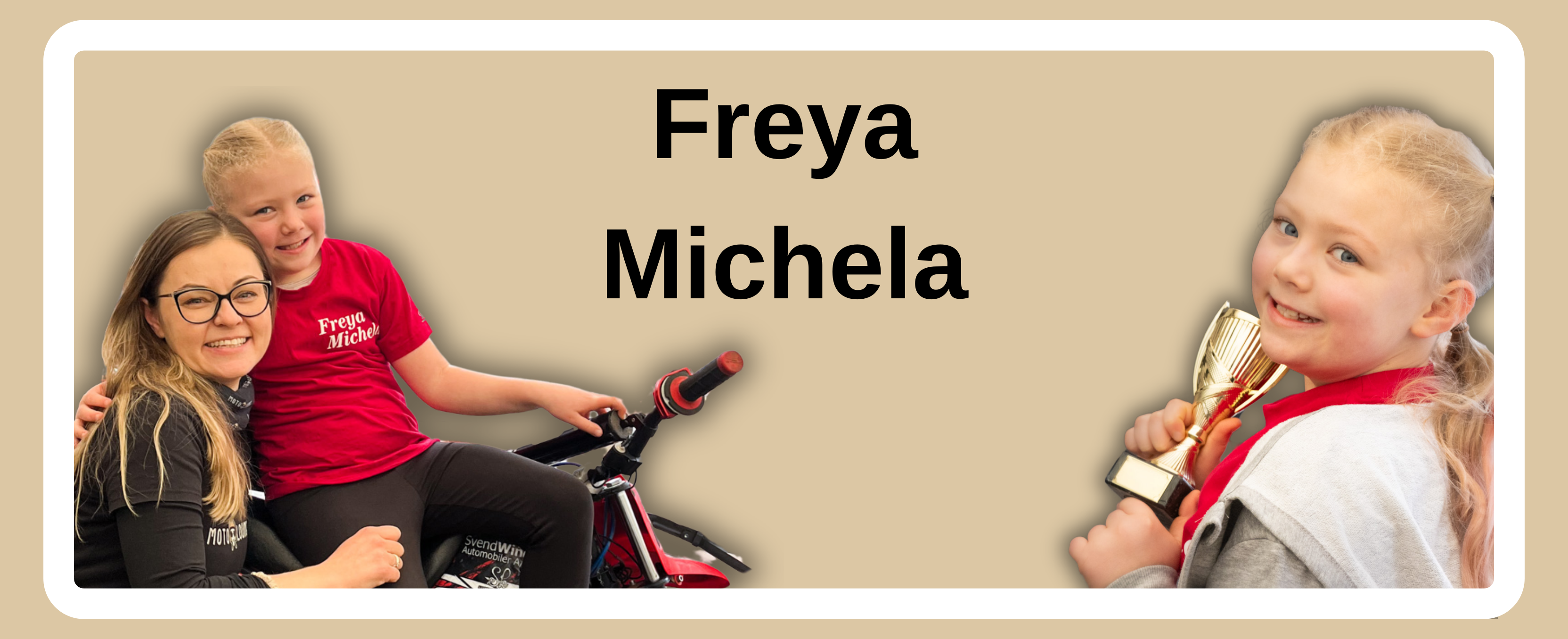 Meet Freya - the 8-year-old speedway racer