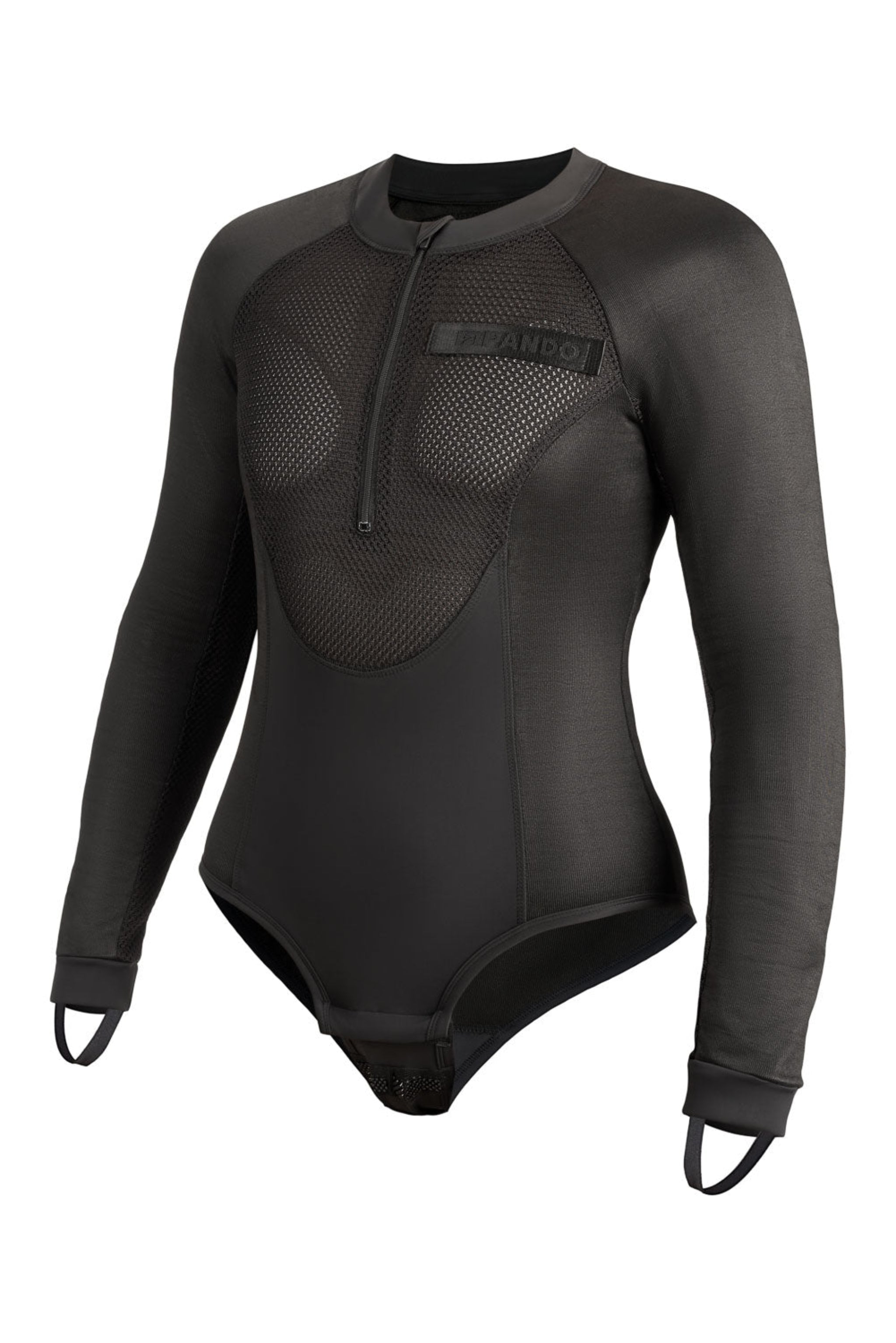 black body suit base layer for women from Pando