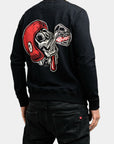JOHN SKULL - Sweatshirt til motorcyklister – Regular Fit, Unisex