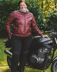 RIBBED KNEE - Motorcykel leggings til kvinder
