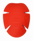front of POi Designs shoulder and elbow red protector