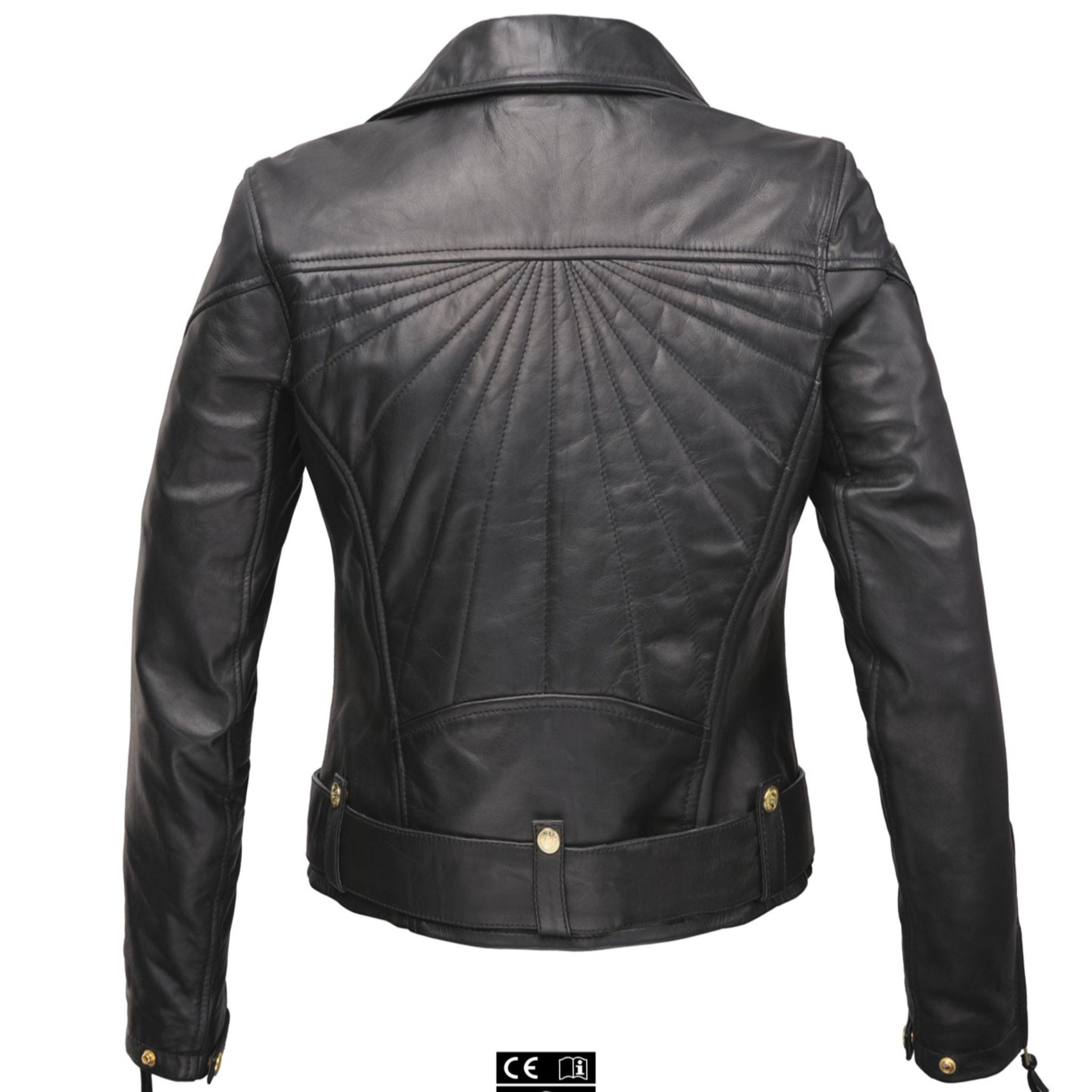 OBO Vintage IK orders Woman’s Leather Motorcycle Jacket