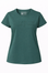 Green t-shirt with 'Moto Girl' logo on a white background