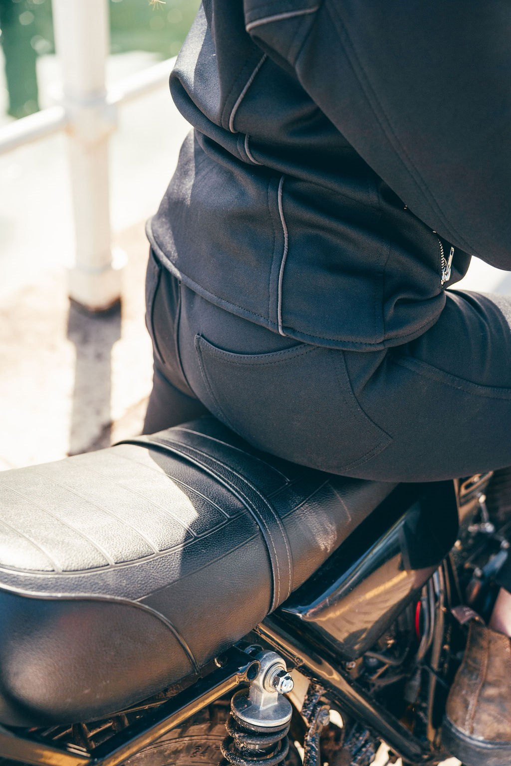 SHERRIE - Motorcykel leggings til damer