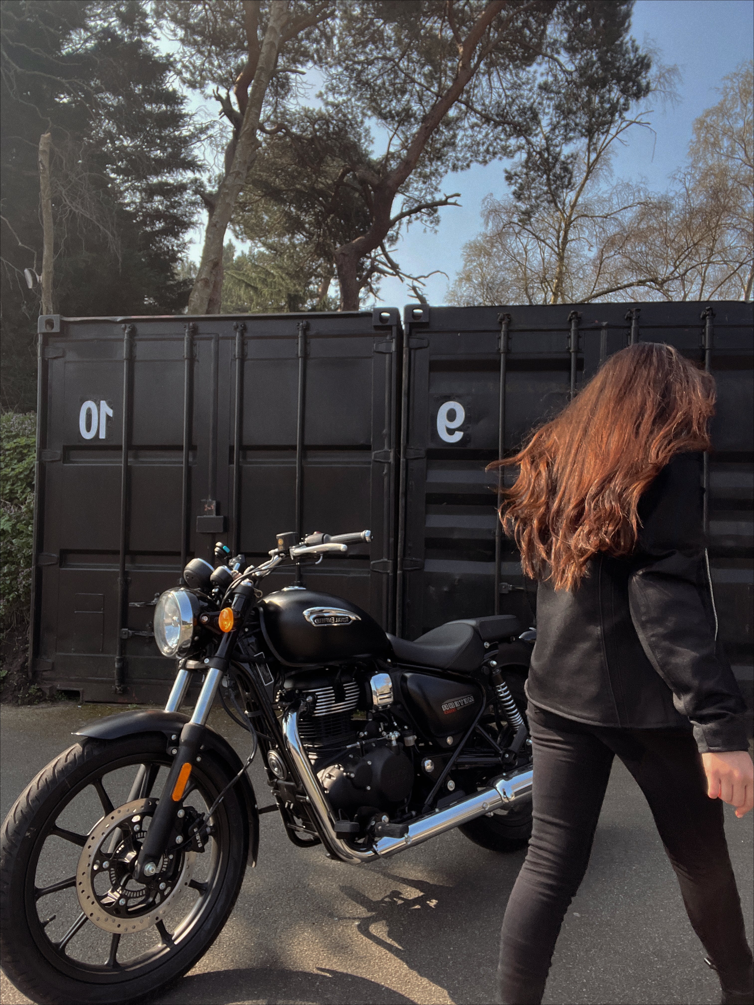 SHERRIE - Motorcykel leggings til damer