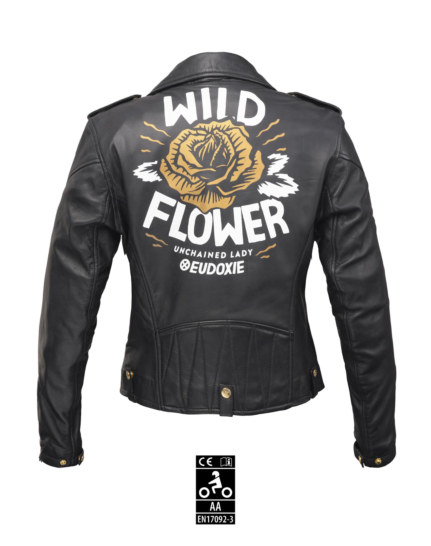 SUZY Wild Flower - Women&#39;s Motorcycle Leather Jacket
