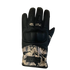 black women's motorcycle glove with camo details 
