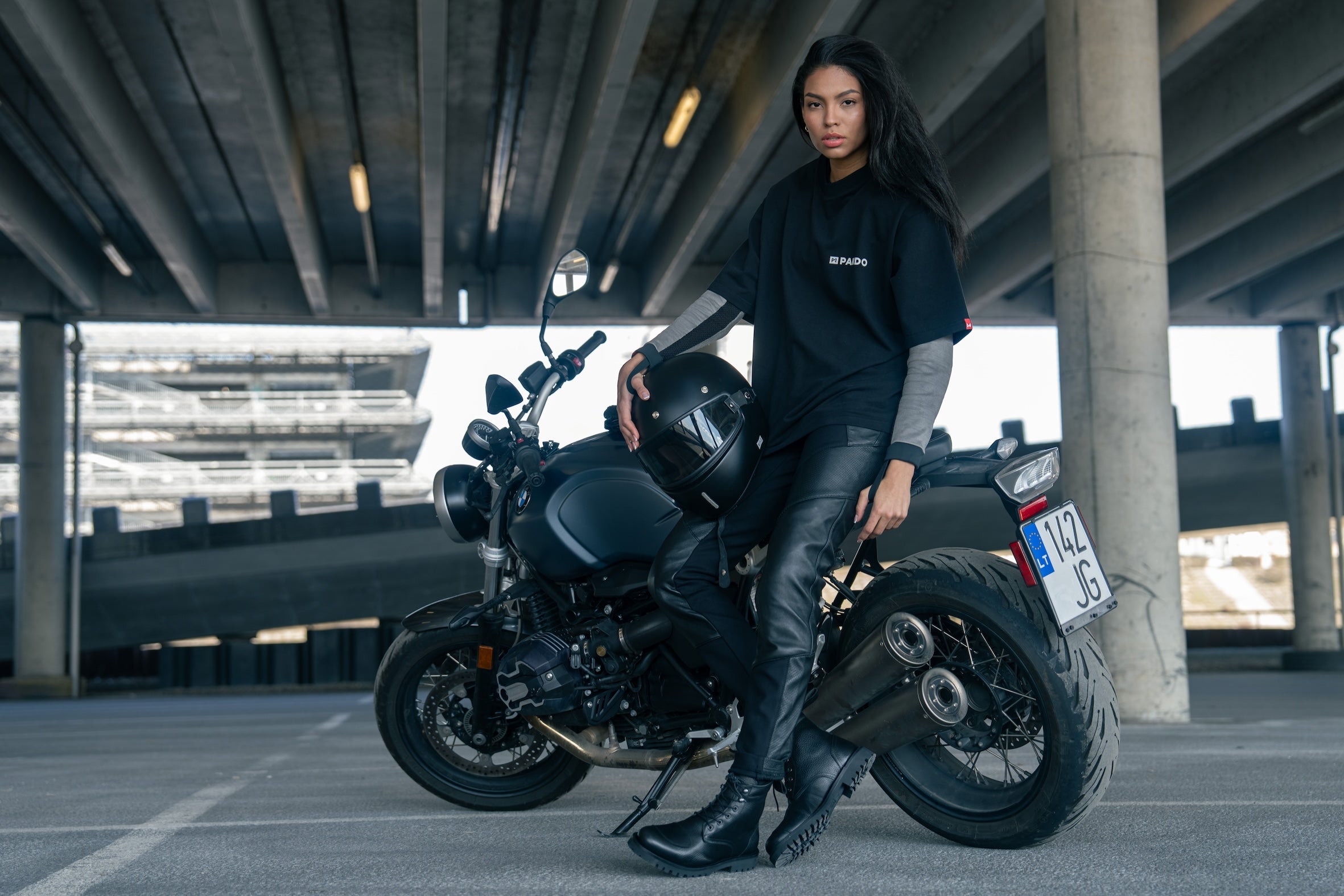 BIA GREY - Pando Moto Beskyttende Base Layer