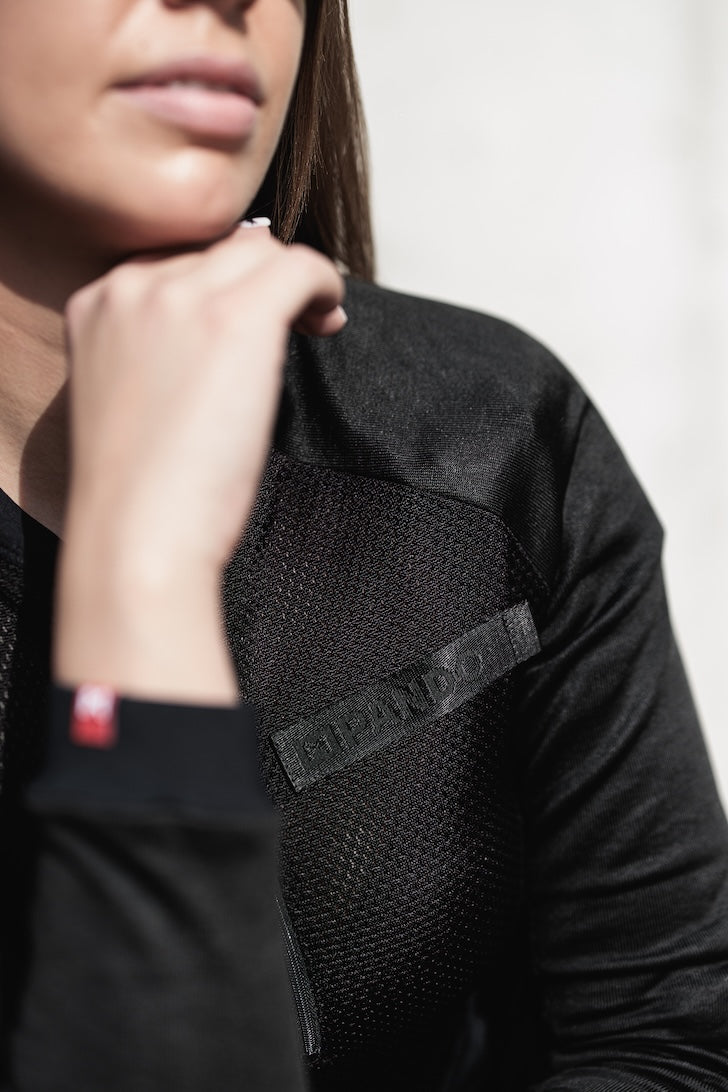 BIA BLACK- Pando Moto Beskyttende Base Layer