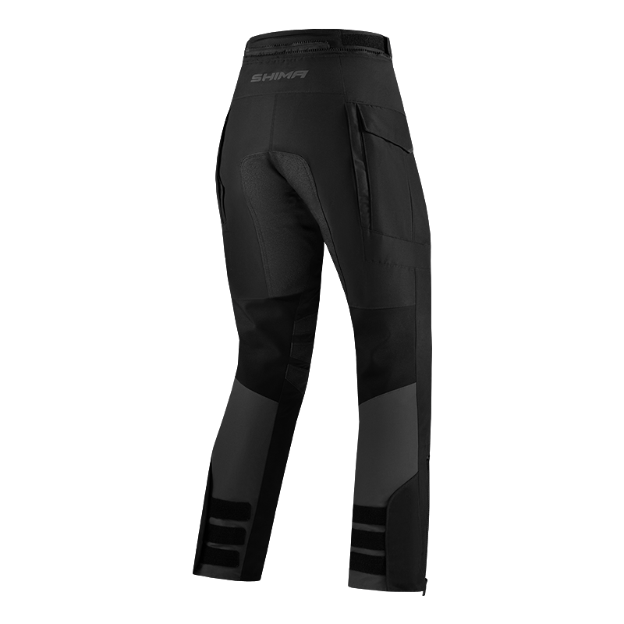 Black SHIMA touring motorcycle pants for women 