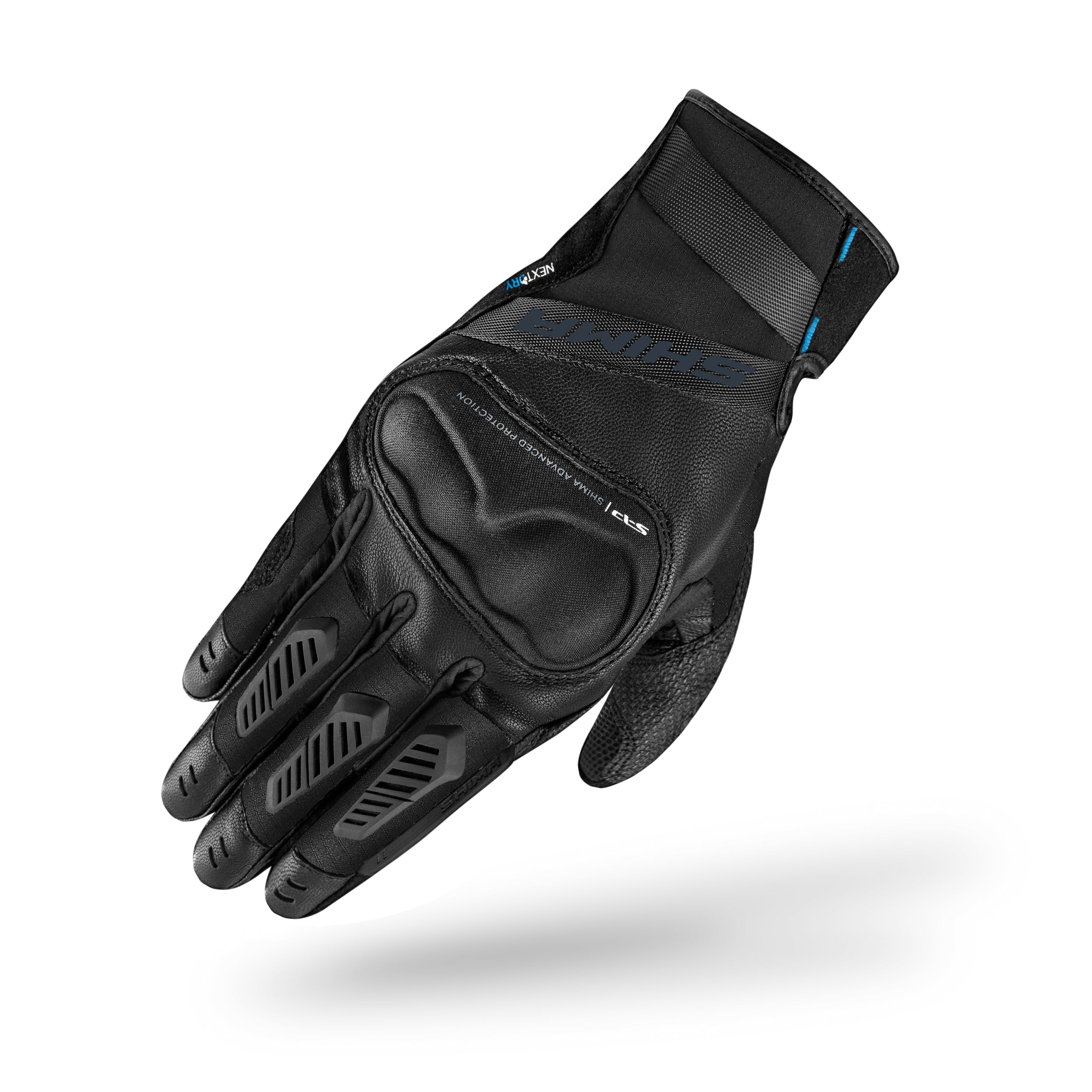 black short women's motorcycle gloves from Shima