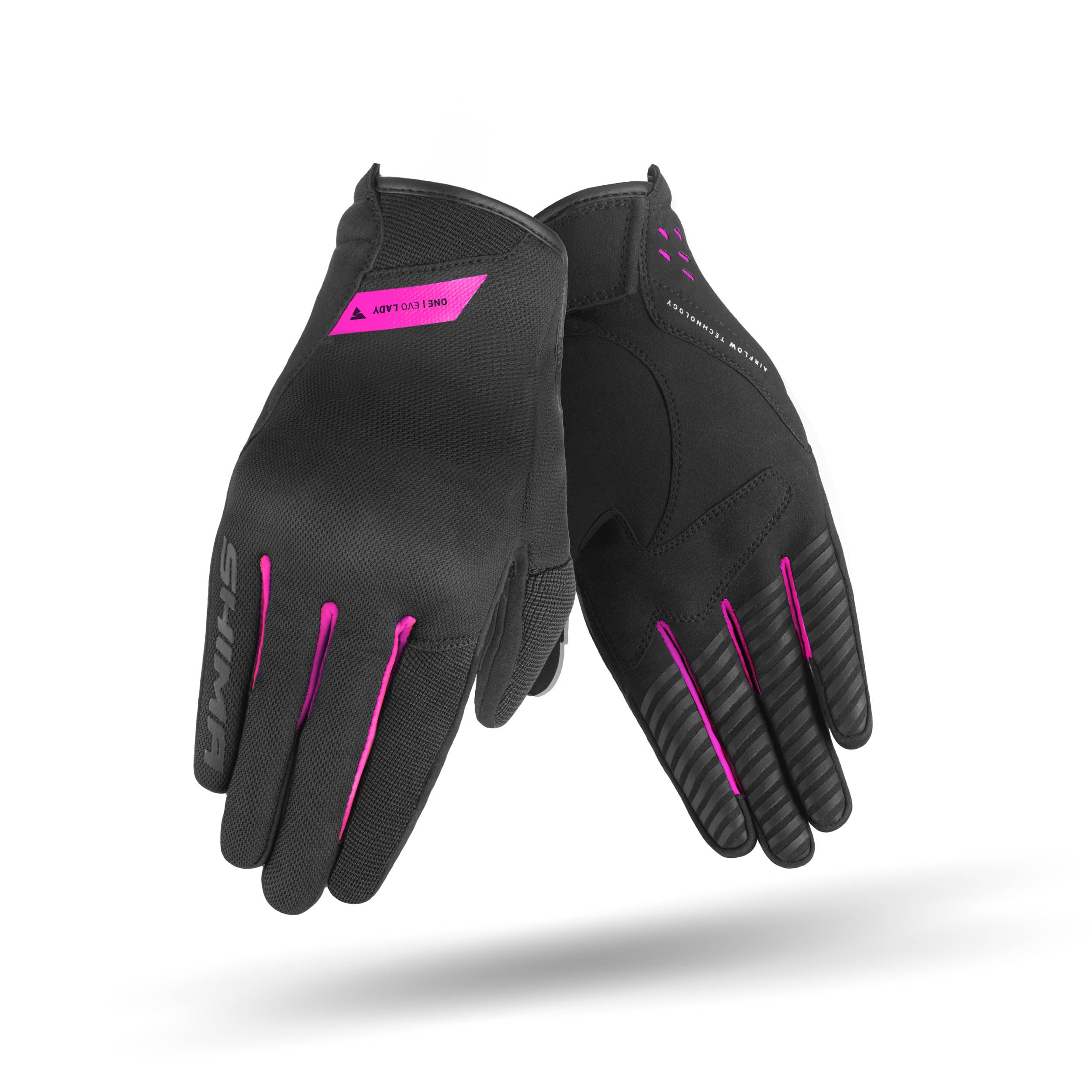 SHIMA EVO ONE LADY GLOVES IN BLACK AND PINK
