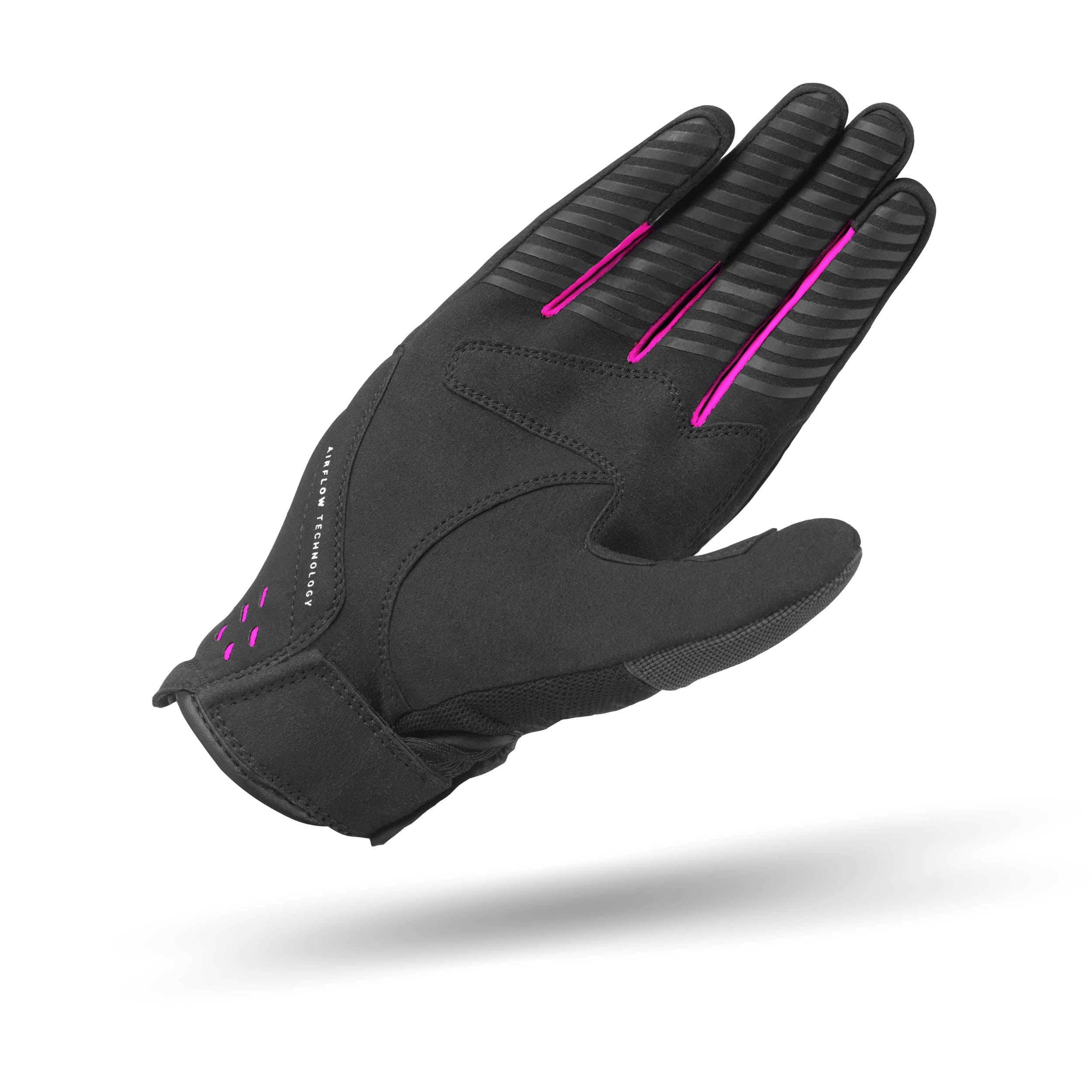 A PALM OF SHIMA EVO ONE LADY GLOVES IN BLACK AND PINK