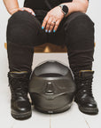 RIBBED KNEE - Motorcykel leggings til kvinder