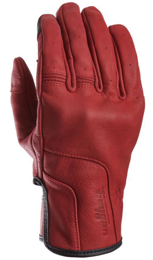 bordeaux color lady leather motorcycle glove from furygan 
