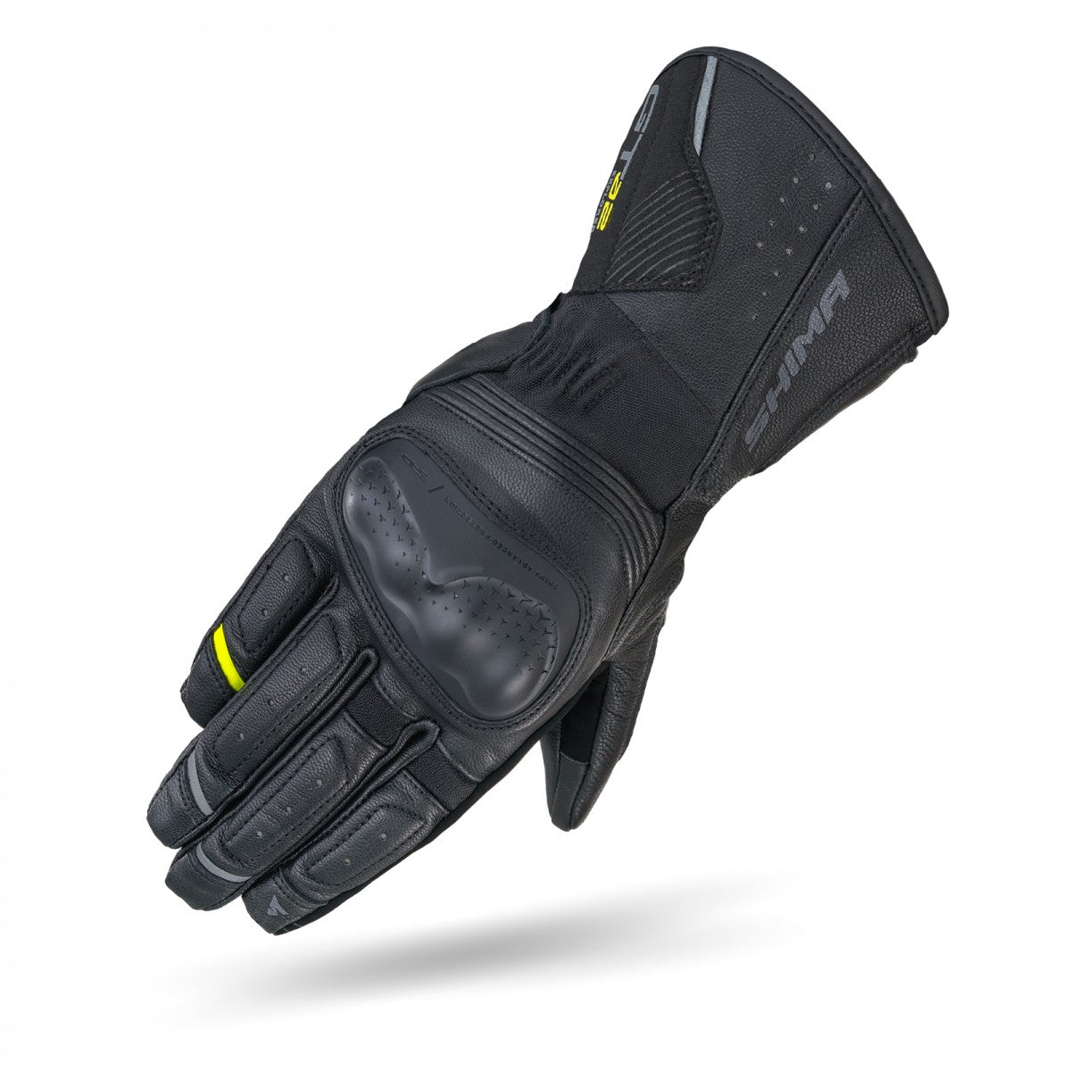 Black women&#39;s motorcycle glove from Shima