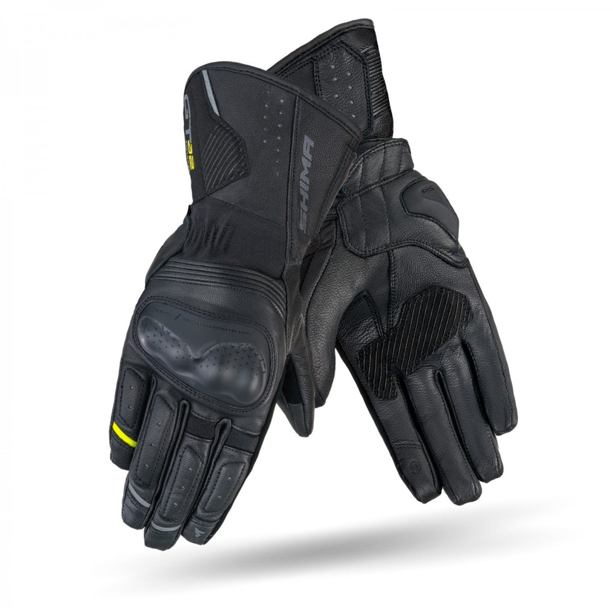 Black women&#39;s motorcycle gloves from Shima