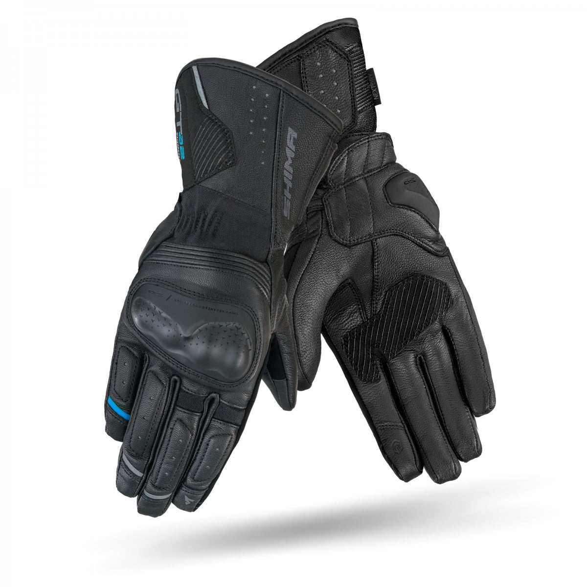 Black women&#39;s motorcycle gloves from Shima 