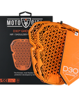 orange D30 LEVEL 2 hip and shoulder  protectors from MotoGirl