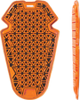 orange D30 LEVEL 2 knee and elbow protectors from MotoGirl