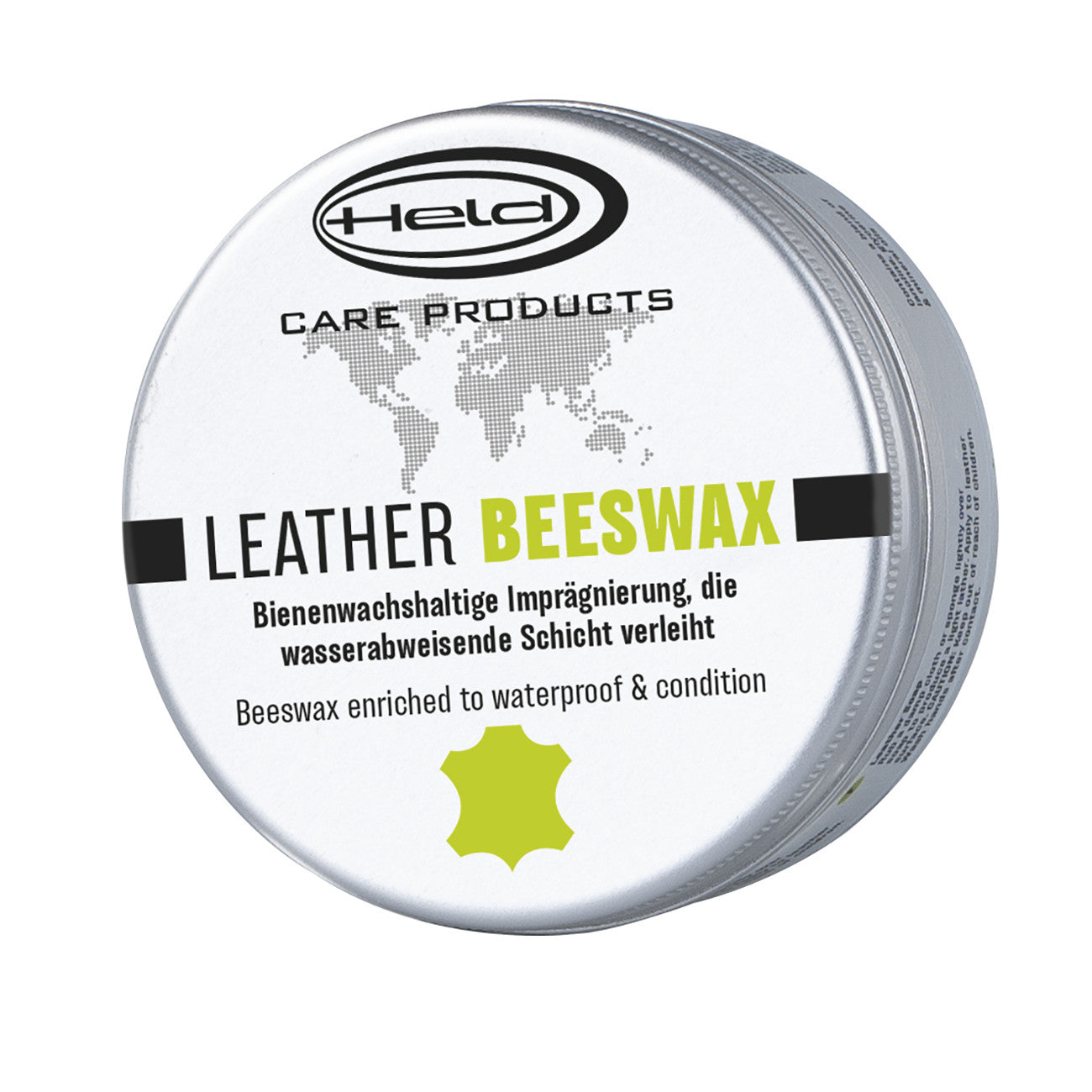 Leather beeswax for motorcycle gear from held