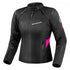 black and pink lady motorcycle jacket from SHIMA