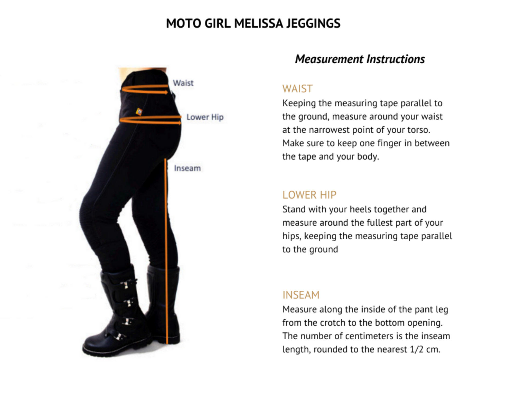 Melissa Motorcycle Jeggings from MotoGirl Moto Lounge