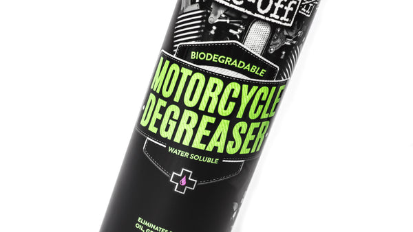 Muc-off water soluble biodegradable motorcycle degreaser 