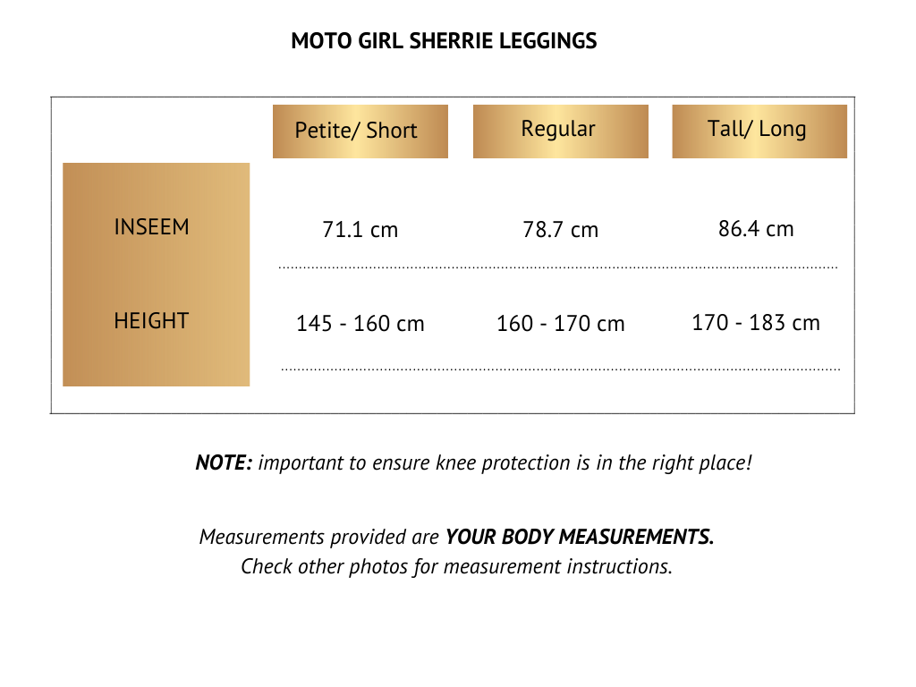 MotoGirl Sherrie Leggings - Black - FREE Delivery