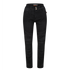 Black women's motorcycle jeans with two buttons from  moto Girl