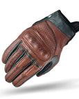 Caliber brown female motorcycle glove from Shima
