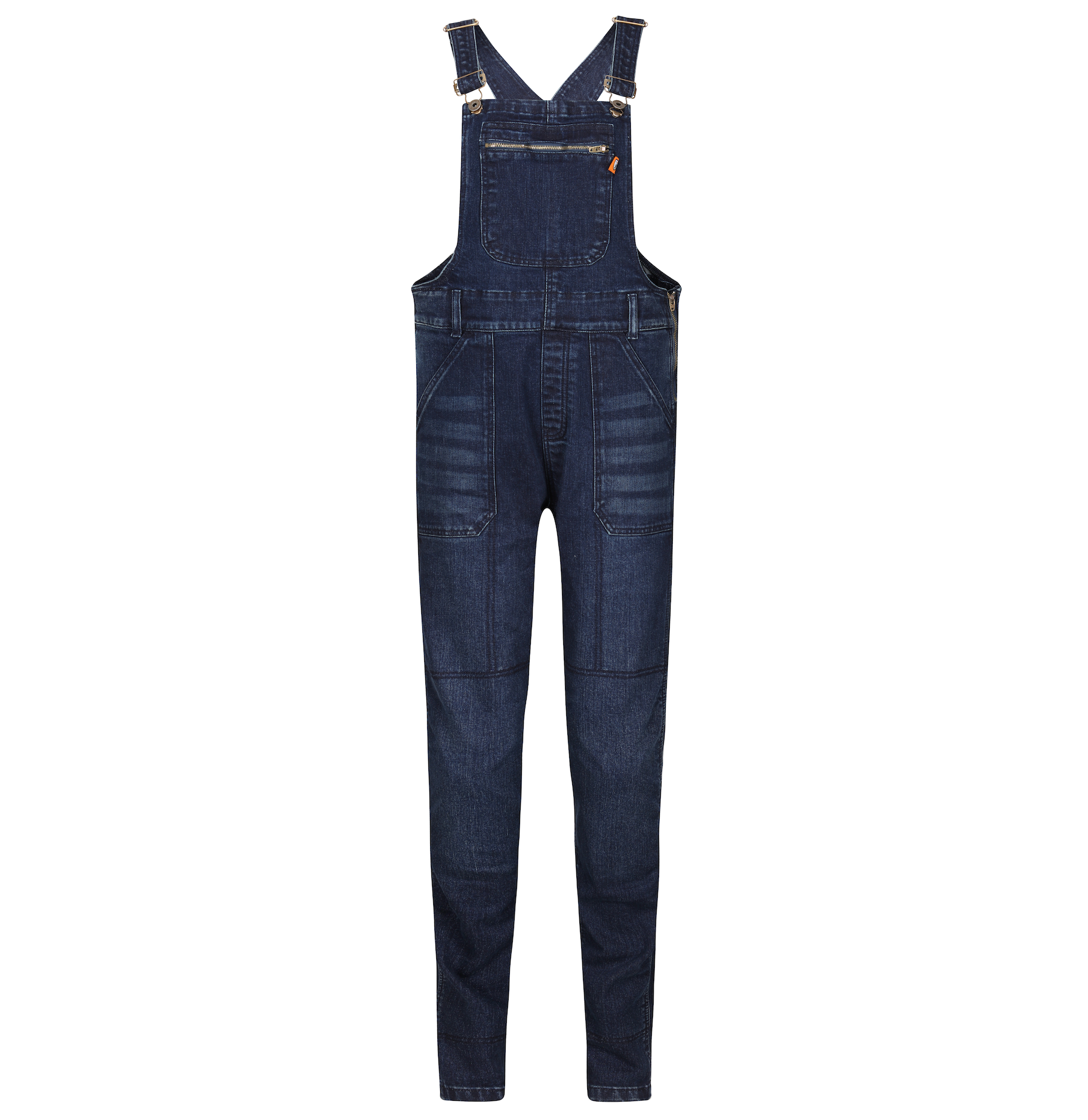 Knee Length Plain Ladies Denim Dungarees, Size: Small at Rs 499