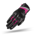 A top of Black and pink women's motorcycle gloves Rush lady  from Shima