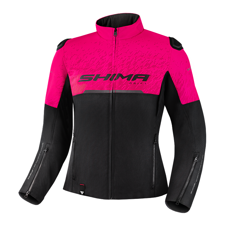 pink DRIFT  motorcycle jacket from Shima