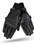 Black women motorcycle gloves oslo waterproof from shima