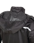 Waterproof motorcycle black jacket hoodie
