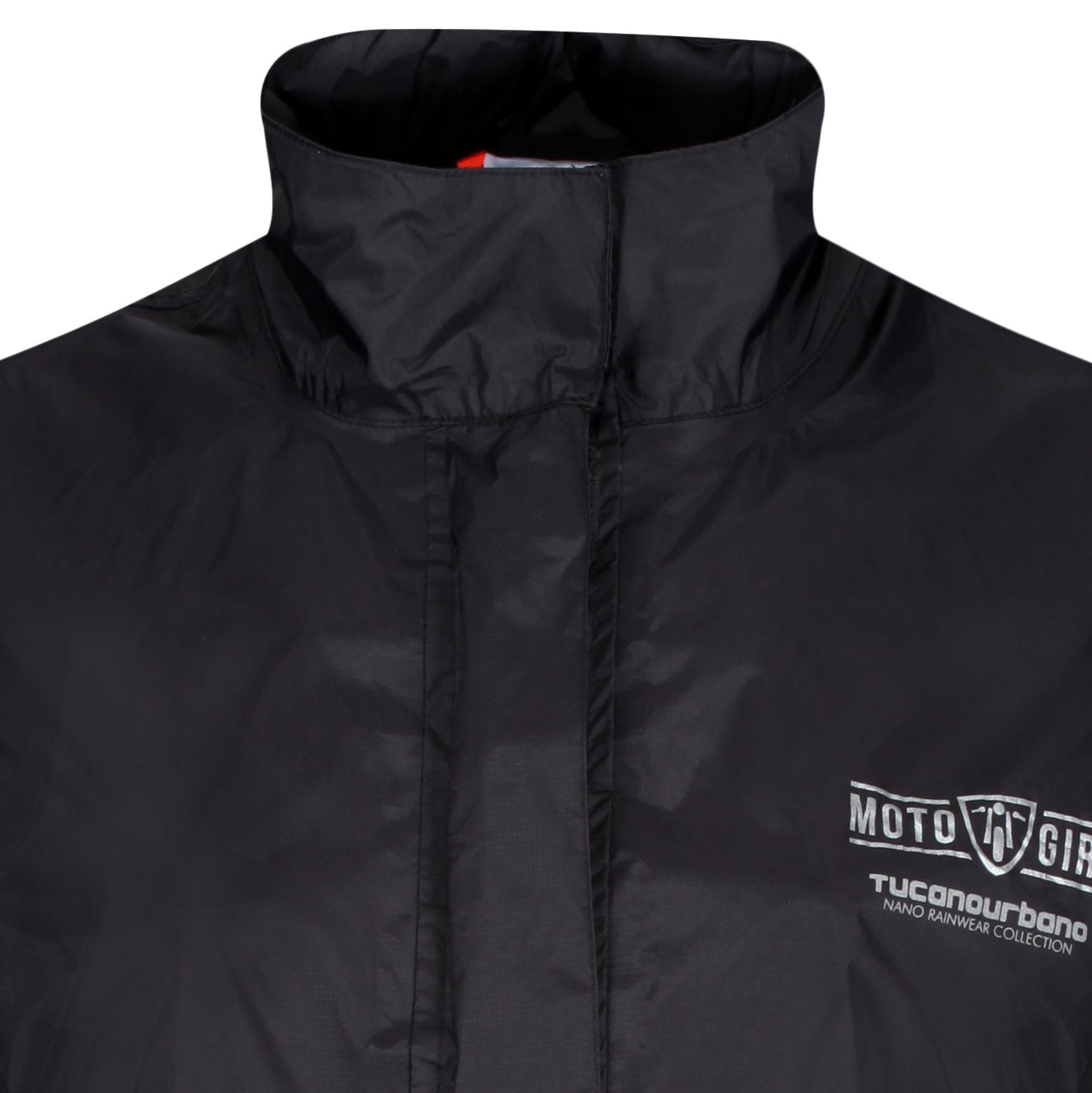 Waterproof motorcycle black jacket from Moto Girl