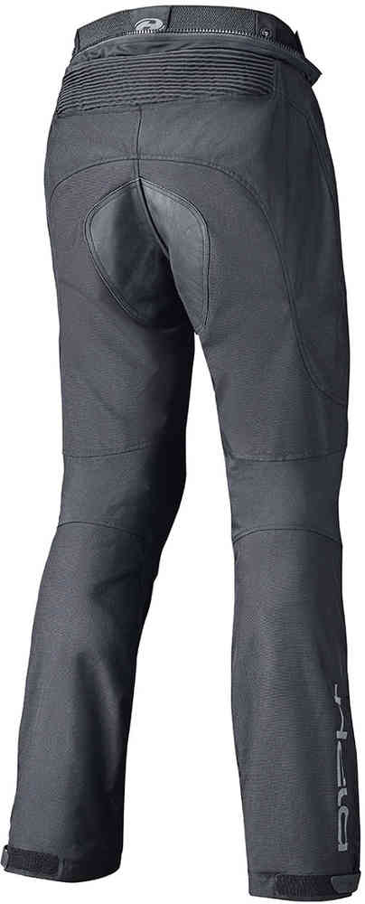 Women&#39;s black motorcycle touring pants from Held from the back