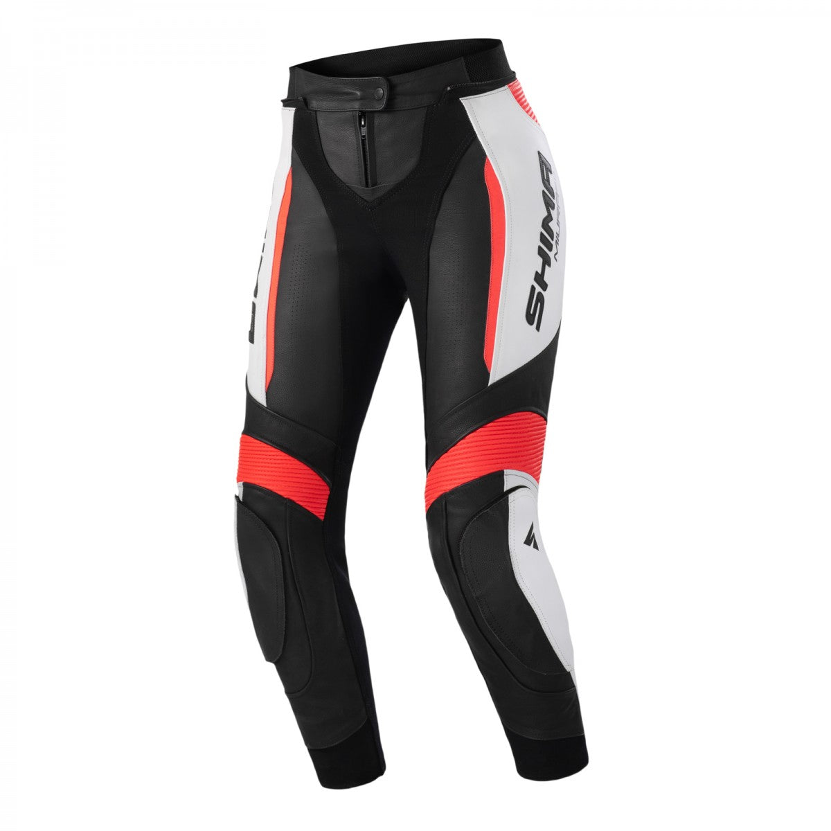 MIURA 2.0 Red Fluo - Women&#39;s Motorcycle Leather Pants