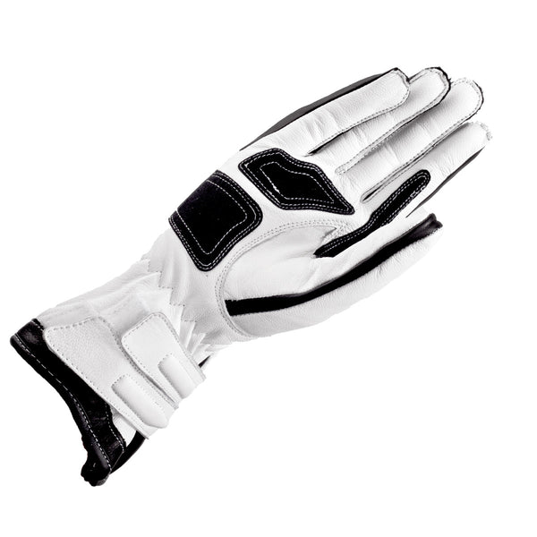 Modena Women's Motorcycle Gloves - White