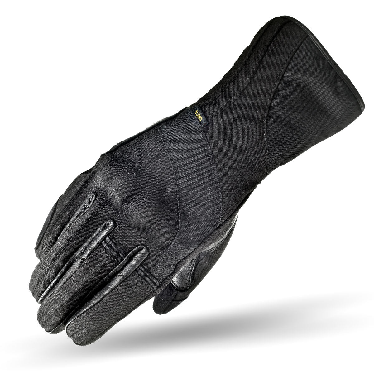 Black long waterproof women&#39;s motorcycle glove