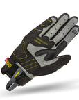 Black female motorcycle glove from Shima with grey details
